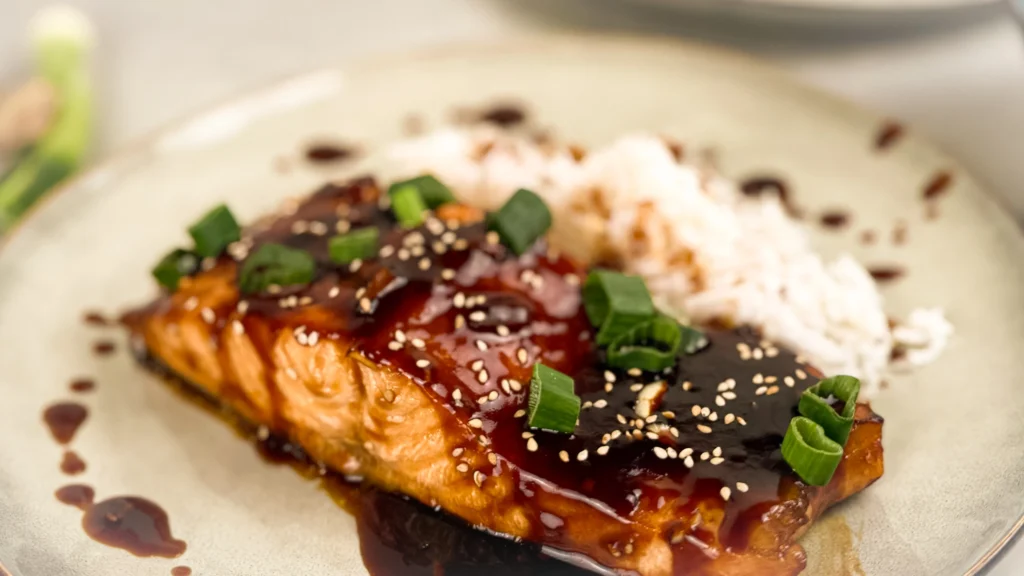 Lax teriyaki i ugn