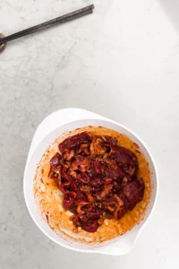 Biff yakiniku recept - vänd ned köttet och marinera i kylskåpet i två timmar