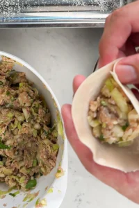 Vik ihop din dumpling,