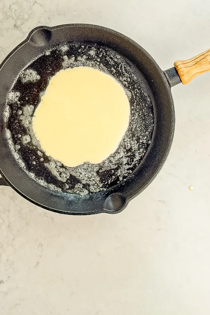 Häll i pannkakssmet
