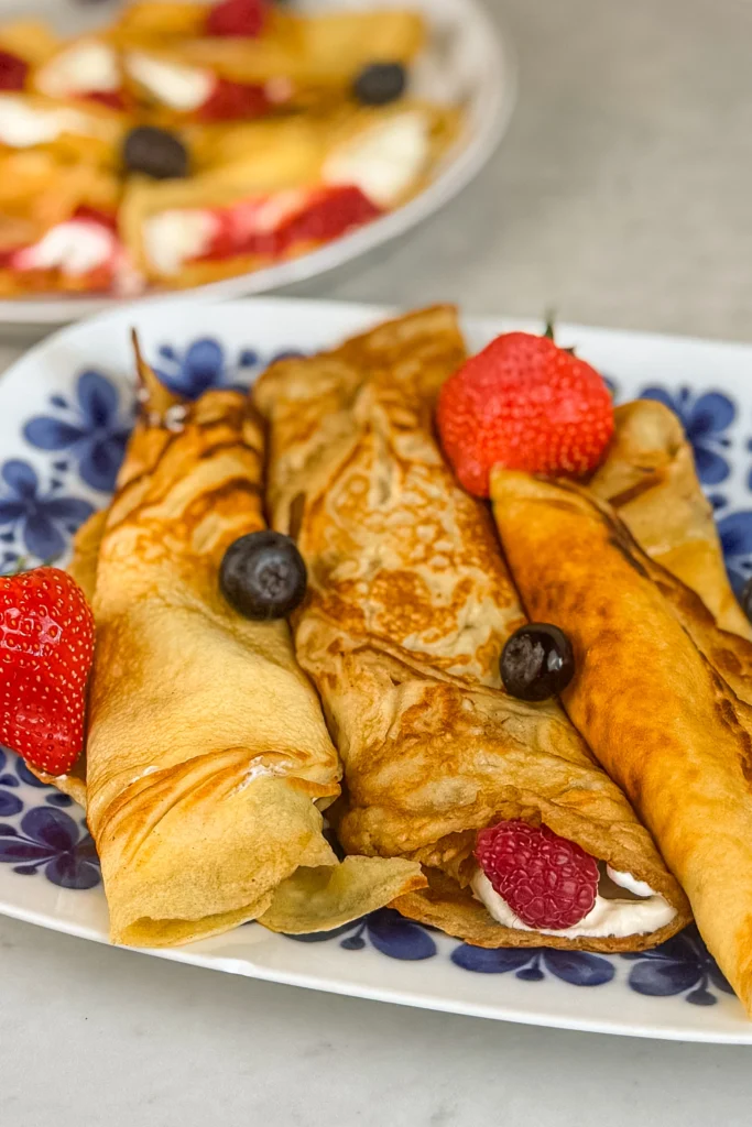 Rullade pannkakor